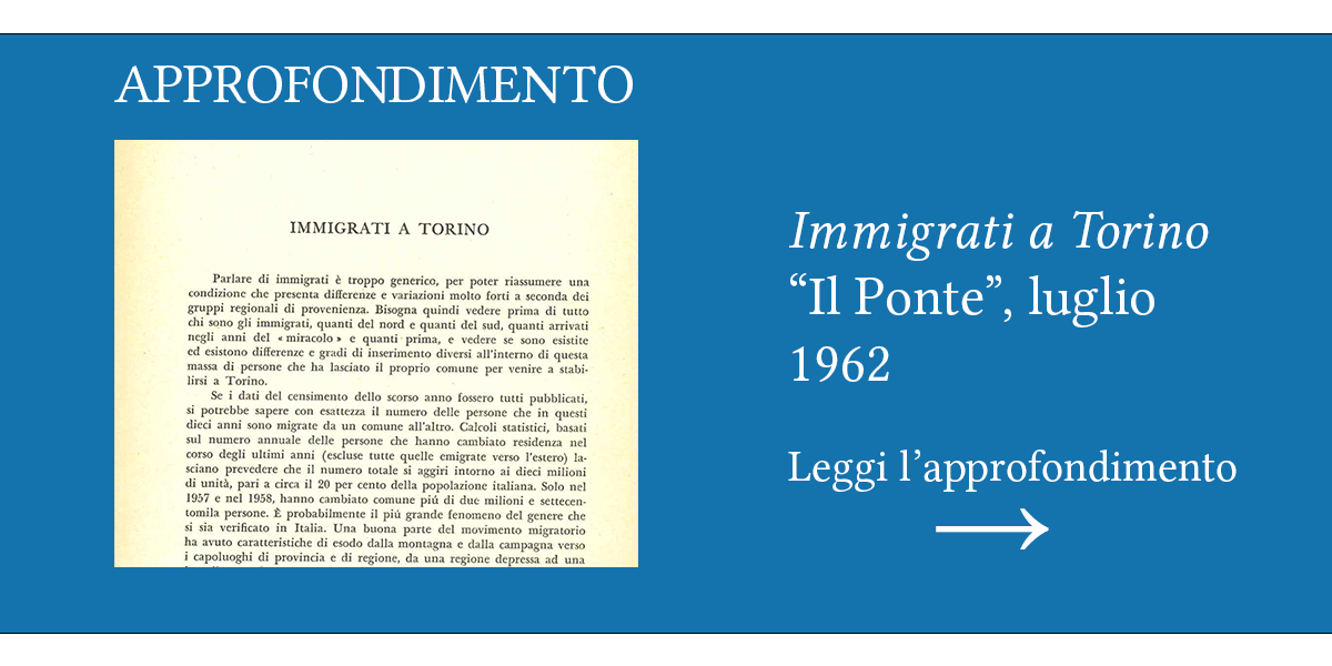 approfondimento immigrati a Torino