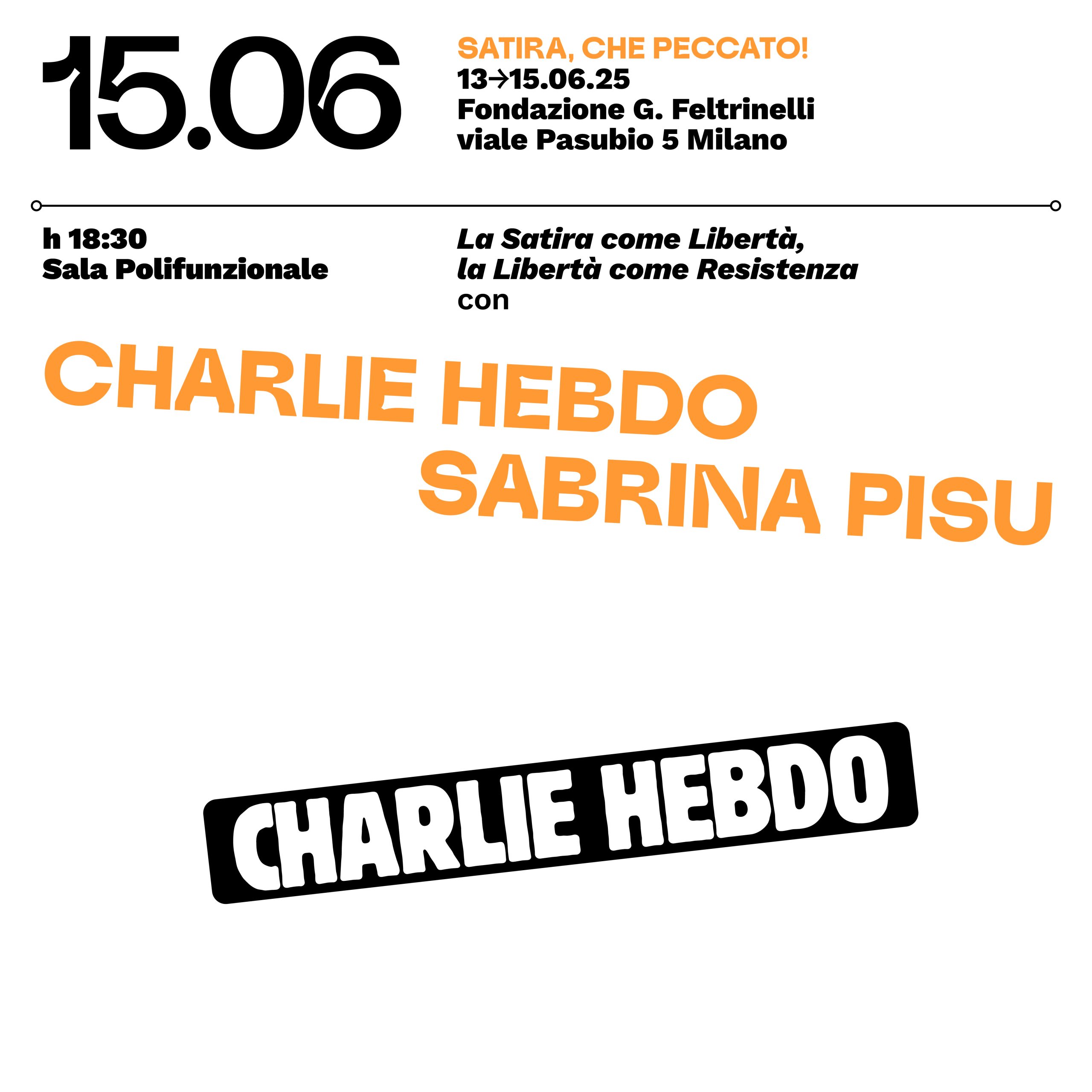 Satira che peccato! Charlie Hebdo