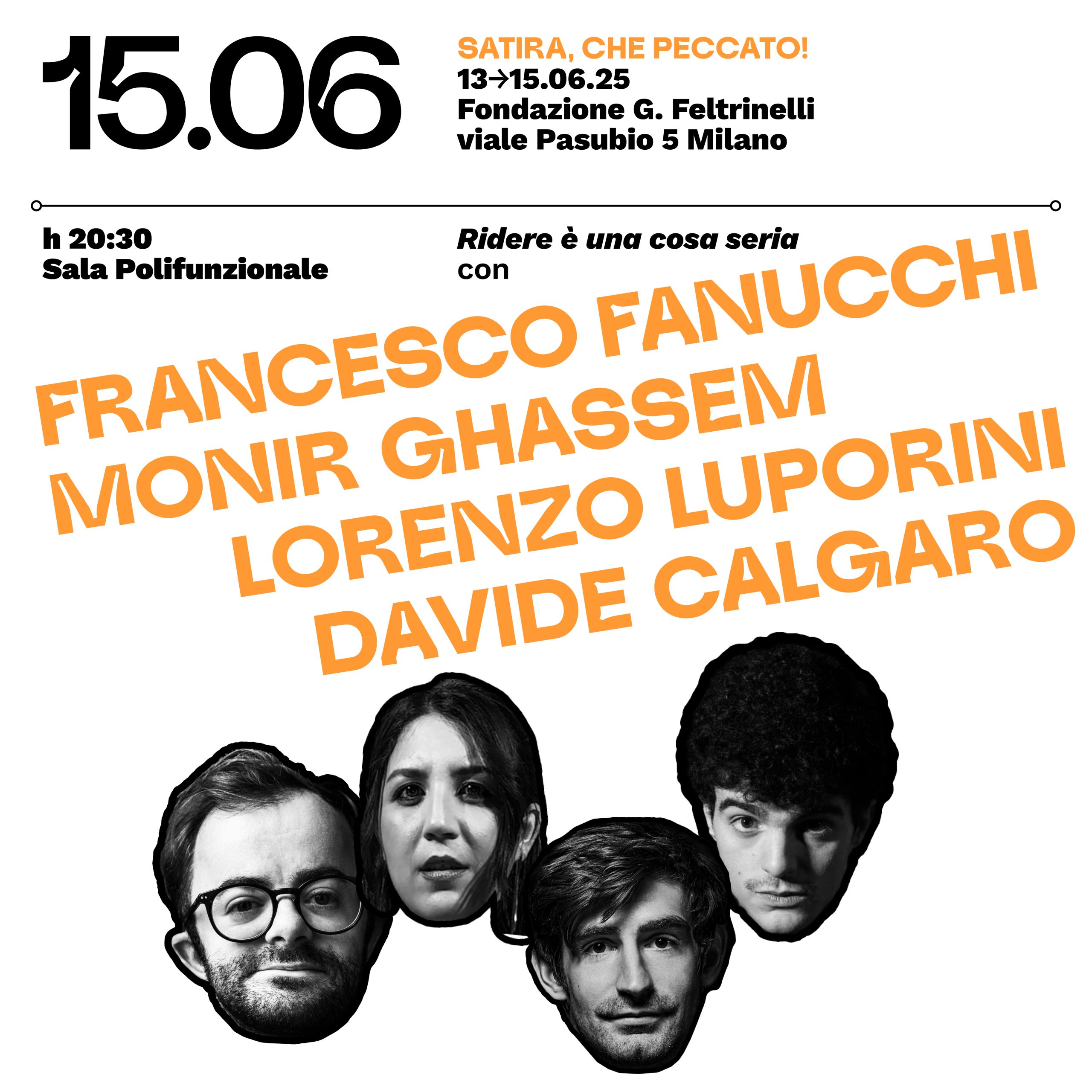 Satira che peccato! Luporini
